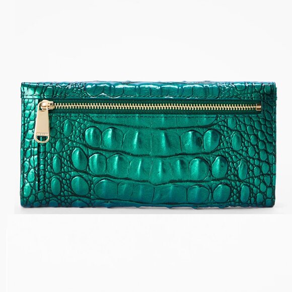 SET: ✅ Brahmin Mystic Green Set: Fiora Bag & Cordelia Wallet✨ NWT, COA & DUSTBAG - Picture 8 of 17